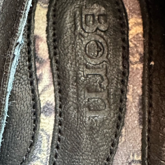 Born Lily Top Knot Ballet Black Round Toe Flats Padded Sole SZ 7 Good Co… - Picture 7 of 9